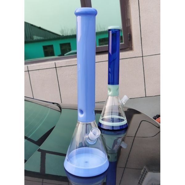 Buy Weed Herb Borosilicate Glass Bongs Large Beaker 10 Inches Hand Painting Smoking at wholesale prices
