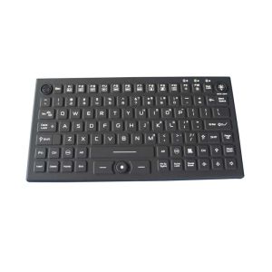 Waterproof Close Rugged Medical Grade Keyboard With Trackpoint