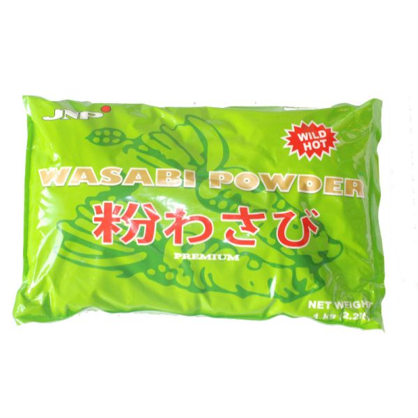 Green Pure Wasabi Powder Japanese Wasabi Powder 100 - 120 Mesh HACCP Certificati