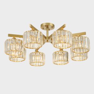 Fancy Crystal led ceiling lights Food Indoor Home lighting Fixtures (WH-CA-40）