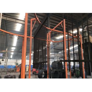 Self -Clean Stain Black Powder Coated Garrison Security Fencing