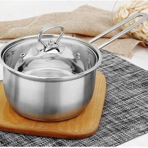 Wholesale Stainless Steel Pot Cookware 201 Set Stock Pots 18/20/26cm Soup Pot