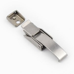 Quality Mini Stainless Steel Hasp Lockable Draw Latch 50mm*13mm for sale