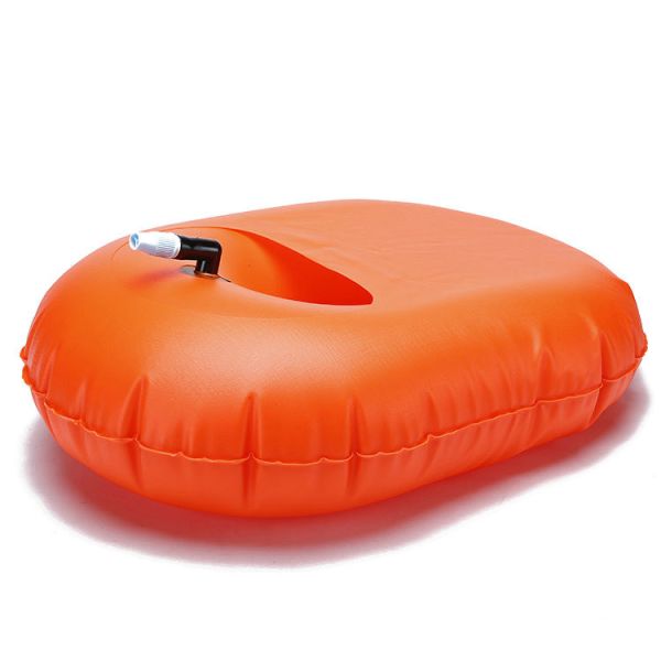 Custom color Inflatable PVC Swimming Tow Float Survival Outdoor Ocean Pack swim buoy Waterproof Dry Bag
