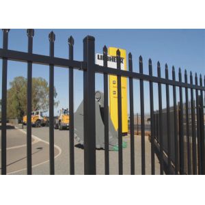 POWDER coated tubular fence panels Hercules Security Fence panels