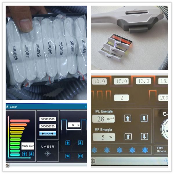 Skin Treatment Laser Machine 3 In 1 IPL RF Nd Yag Laser Hair Removal Machine For Clinic