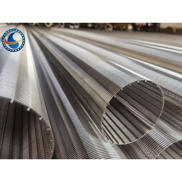 Johnson Type Dia 125mm Wedge Wire Screen Pipe Continuous Slot