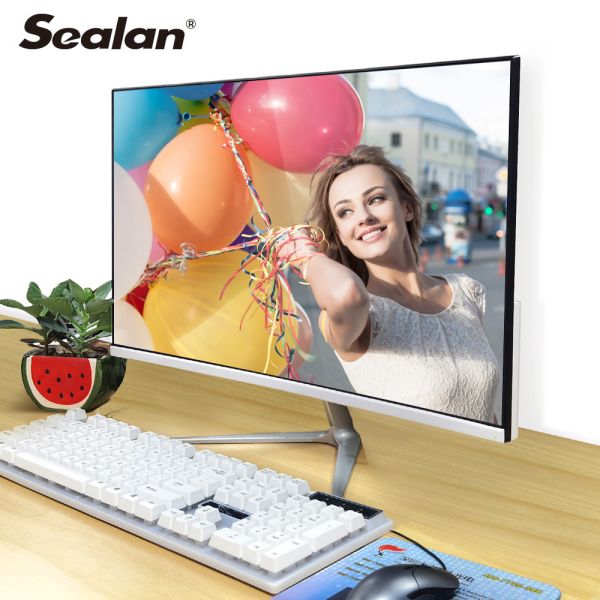 Buy 3mm Frame 21.5 inch 23.8 Inch AIO Desktop Computer With Intel HM410 Motherboard at wholesale prices