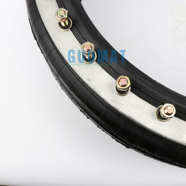 W01-358-7306 Firestone Industrial Air Spring Screw Holes Two Ply