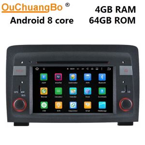 Ouchuangbo auto stereo radio gps for Fiat Idea(2003-2007) With USB WIFI 1080