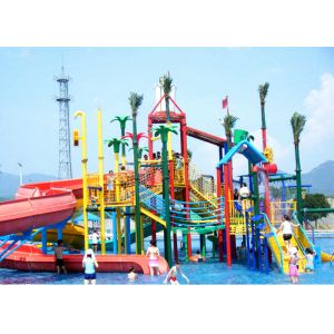 1 Year Warranty Aqua Playground Children / Adults Equipment Water Slide