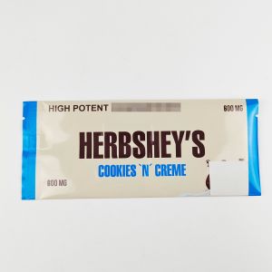 Cannabinoids Chocolate Bar Recyclable Plastic Bag Digital Printing Foil Bag