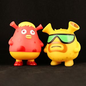 Plastic PVC Action Figures , Anime Figure Custom 10cm Height ISO9001 Certificate