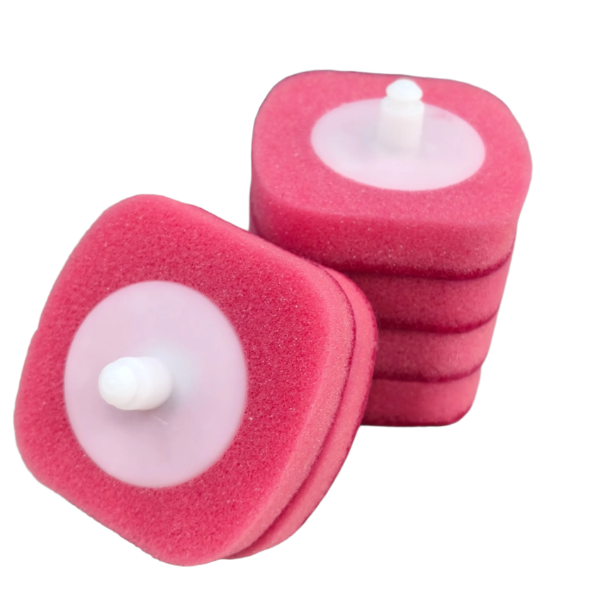 Donghui Wall-Mounted Disposable Toilet Brush System with Sponge Refills