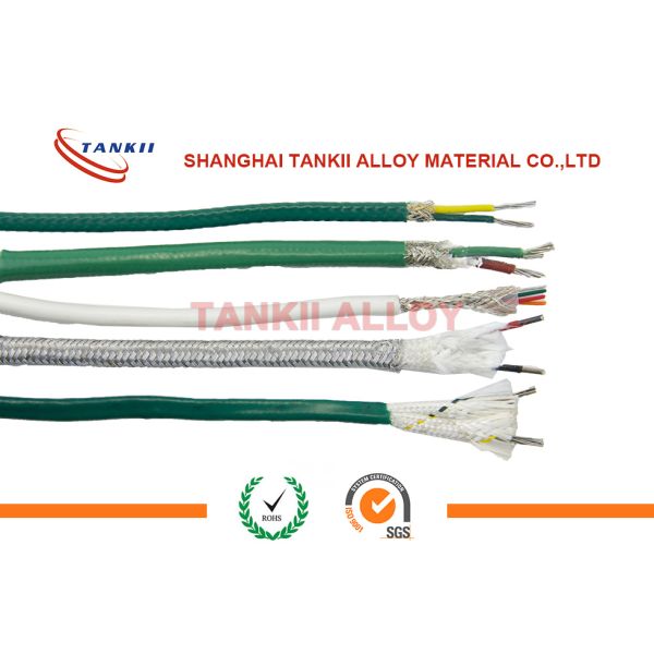JX Type Thermocouple Cable JPX JNX / FEP Insulation T Type Thermocouple Wire In ANSI Color