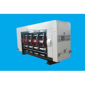 Four Color Topping Precision Alloy Steel Corrugated Paperboard Carton Making