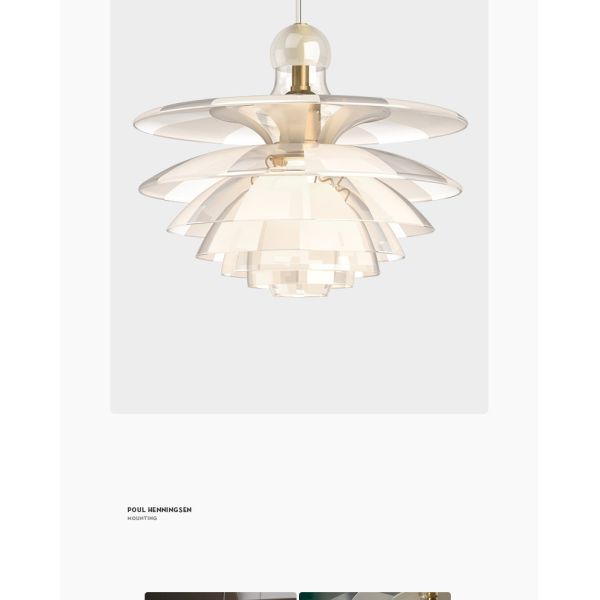 Denmark Designer Glass Pine Cones Pendant Light Modern Acrylic Hanging Lamps(WH-GP-179)