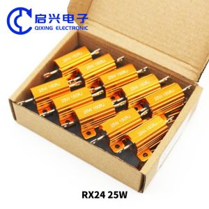 RX24 Gold Aluminum Case Resistor 25w 47 ohm