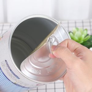 Paper Composite Plastic Food Cans Retractable Kraft Paper Tube Packaging