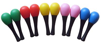 Colorful Plastic egg maracas / Music Toy / Orff instruments / Promotion gift AG