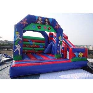 Castle Type Inflatable Princess Castle With Slide / Inflatable Jumping Castle