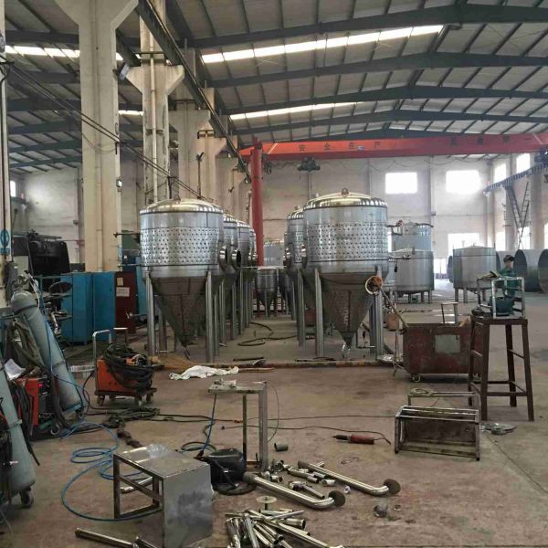 Buy Automatic Stainless Steel Beer Fermentation Equipment For Beer , Beverage at wholesale prices