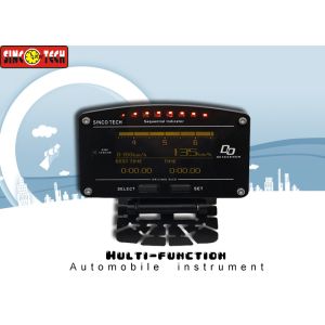 Professional Digital RPM Gauge ECU Revs Signal 8 LED Lights Advance Meter