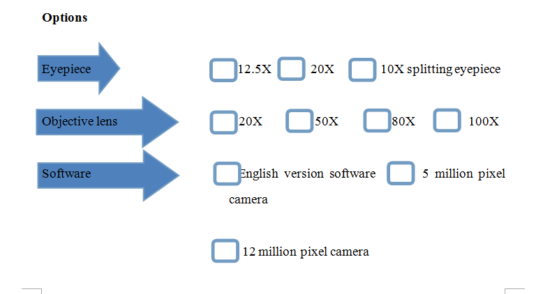 Lightweight Trinocular Metallurgical Microscope ML7000W Trinocular Upright
