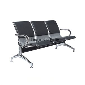 Aluminum Alloy PU Stable Hospital Tools And Equipments Waiting Chair