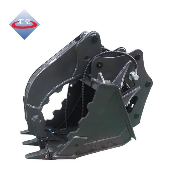 Flexible 16MN Excavator Ditching Bucket NM400 Hydraulic Thumb Grab