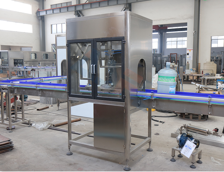 QGF-600 SUS316 5 Gallon Water Filling Machine 32KW Stainless Steel