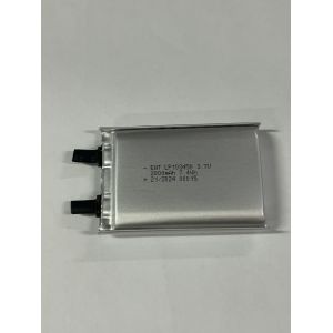 Lithium Polymer Battery 103450 3.7v 2000mah 1800mah