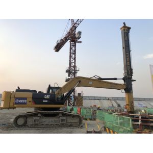 KM260 Hydraulic Piling Rig Cylinder Wire Rope Vertical Digging 27180mm