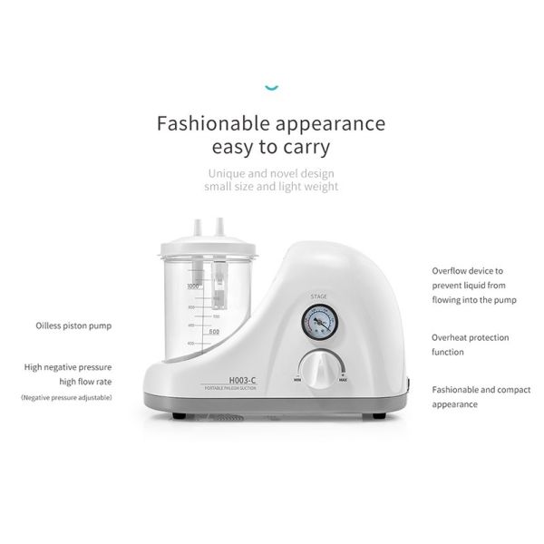 Factory Supply Medical Equipment Portable Phlegm Suction Machine With Good Price