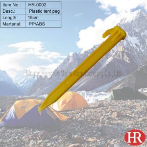 China 6 or 15cm plastic tent stakes on sale