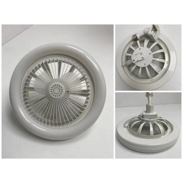 85-265V Office Kitchen 3 gear Wind Speed Ceiling Dimmable LED Ceiling Fan Light