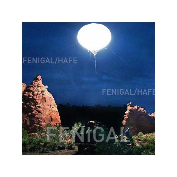 Cinematographic HMI Or LED Lighting Balloon Sphere / Ellipse 4000w Daylight