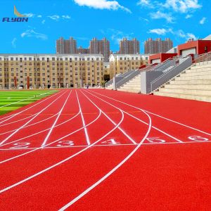 Upgrade Athletic Performance Full Pour System Athletic Running Tracks Textured Surface Highest Level Design