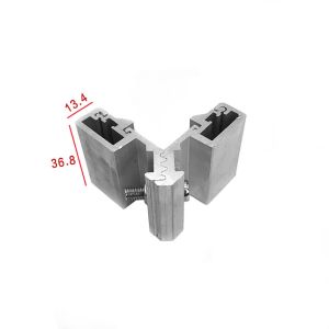 Door And Window 6063-T5 Aluminium Profile Corner With Spring And Screw