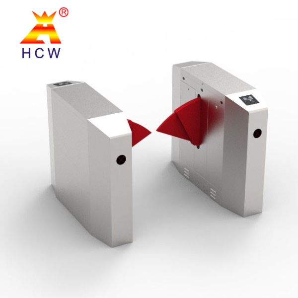 Security 5s Flap Barrier Turnstile Low Noise Access Control Turnstile Gate