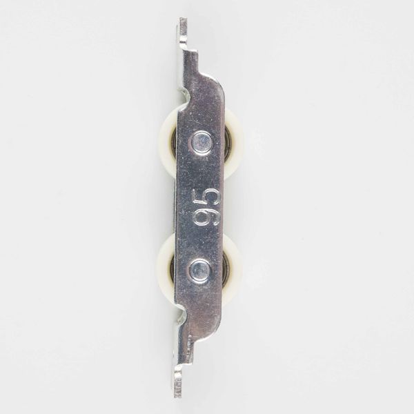 Iron Material Double Roller Aluminum Sliding Window Wheels for UPVC Windows Groove