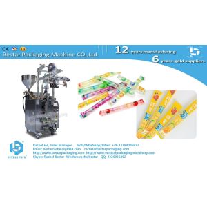 Frozen ice lolly packaging machine