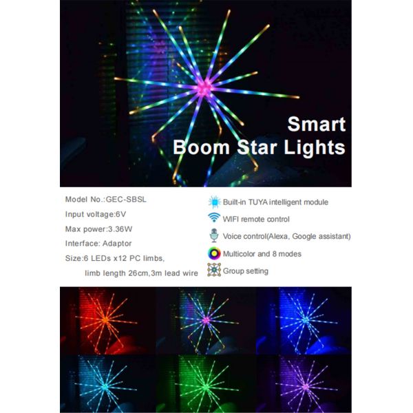 Smart Party Light Ambient Lighting Christmas Accent Light Festive Lamp Holiday Decoration Light