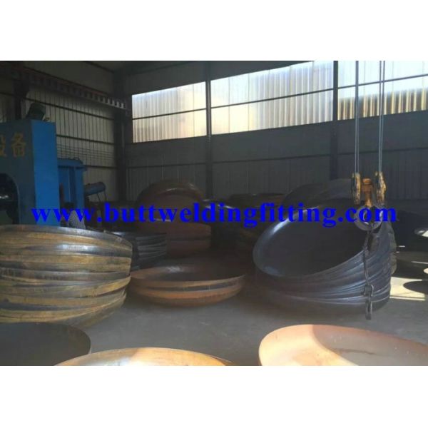 Buy ASTM A234 WPB Butt Weld Fittings Reducing Shape / Carbon Steel Big Size Pipe Cap at wholesale prices
