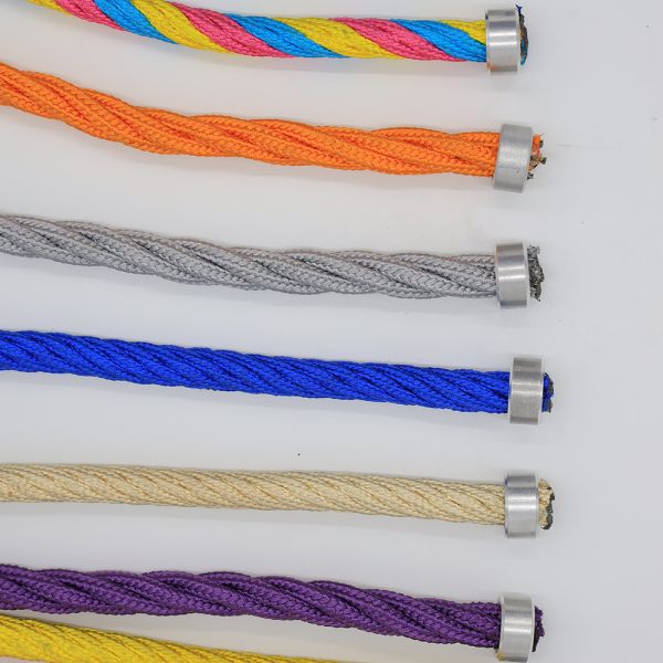 Buy Combination Outdoor Playground Rope 16mm 6 Strand With Steel at wholesale prices