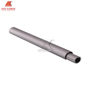 Oval Matt Silver Polished Aluminium Tube Adjustable Aluminum Telescoping Tubes