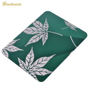 Super Mirror Etched Stainless Steel Sheet Sustainable EN Standard