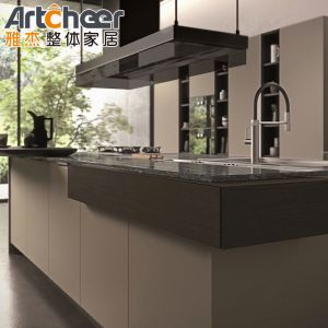 Modern Particleboard Inox Storage Industrial Stainless Steel Kitchen Cabinet