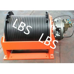 Customized High Power Hydraulic Tugger Winch LBS Grooves