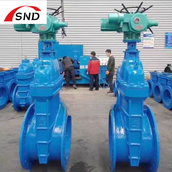 Buy Ductile Iron Electric Gate Valve For Water Supply And Drainage at wholesale prices